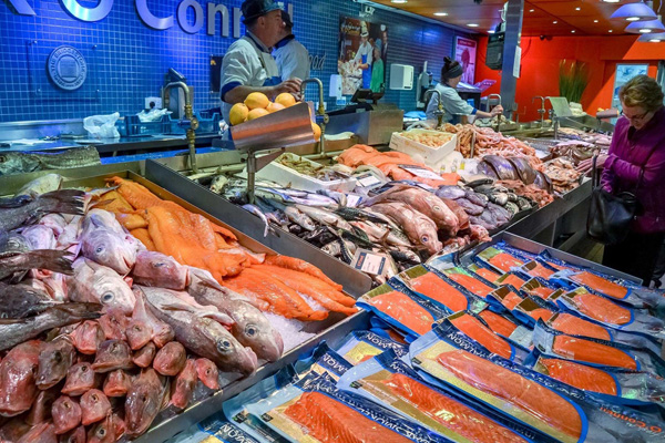 Photo of a Fish Market