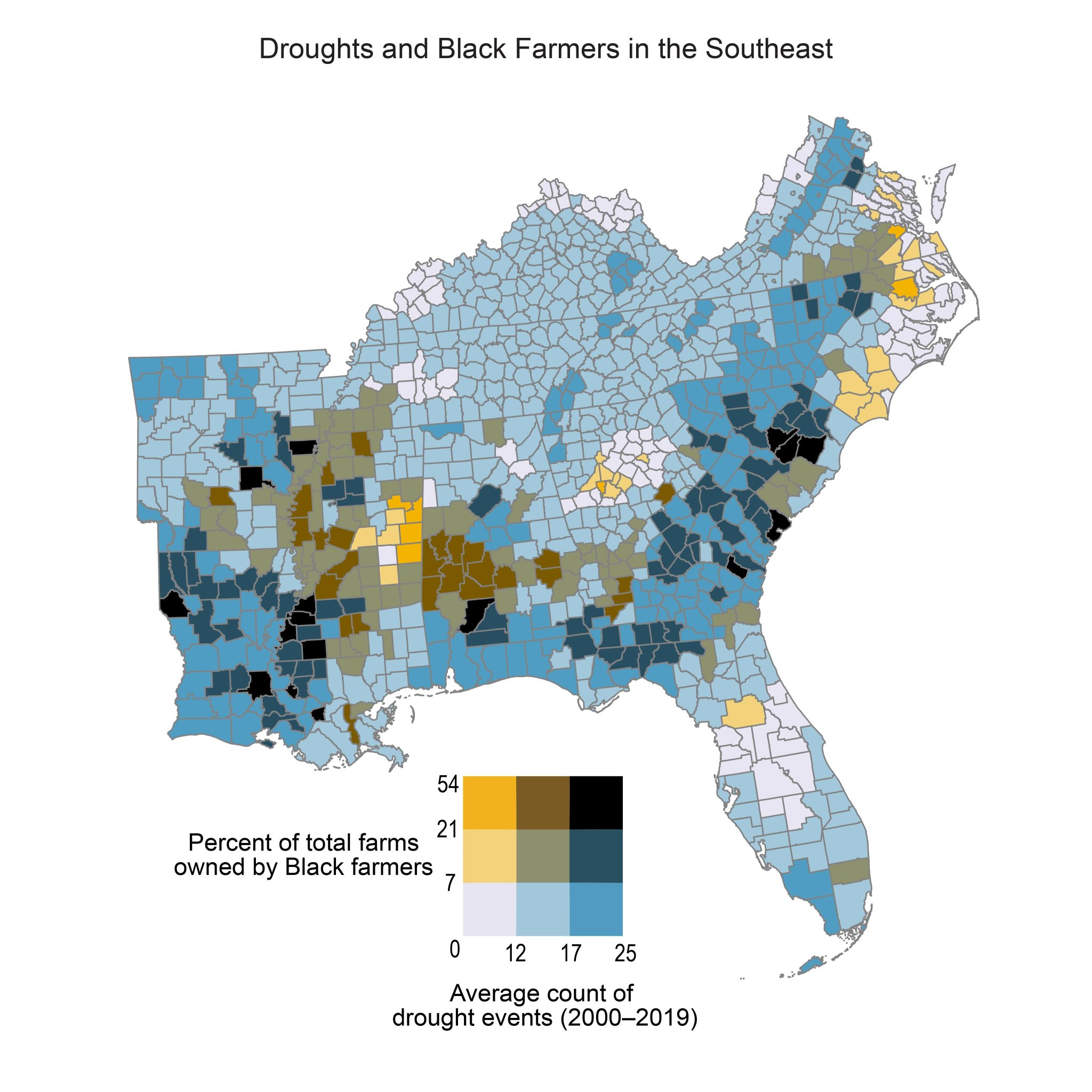 NCA5: Drought And Climate Change In 10 Maps - Climate Program Office