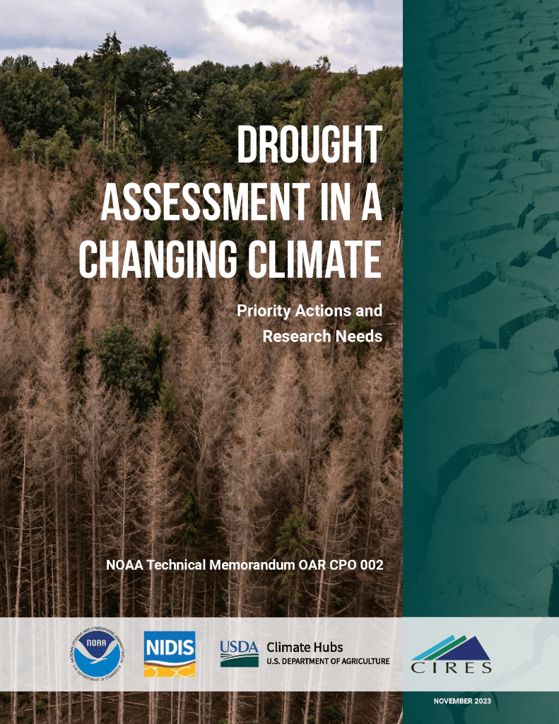 Cover of the Drought Assessment in a Changing Climate Report