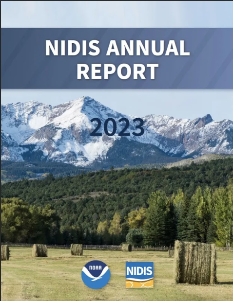 cover of the 2023 NIDIS Annual Report