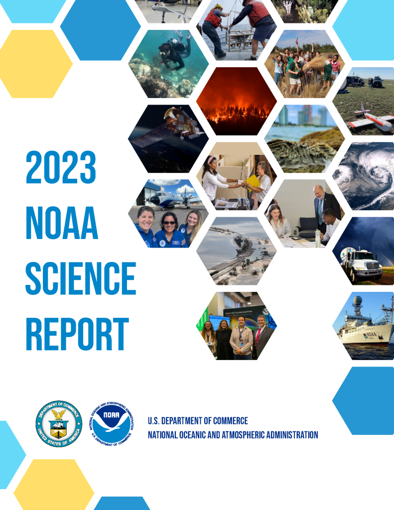 Cover of 2023 NOAA Science Report
