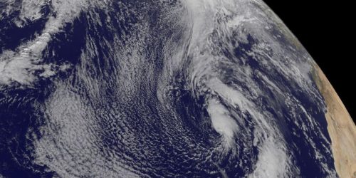 Satellite imagery of Earth from NOAA's GOES-East satellite