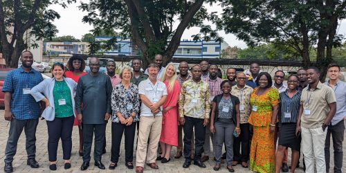 group picture from workshop in Ghana
