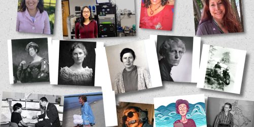 collage image of women featured in CPO's Women's History Month