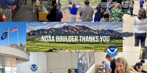 collage of images from NOAA West Leadership program