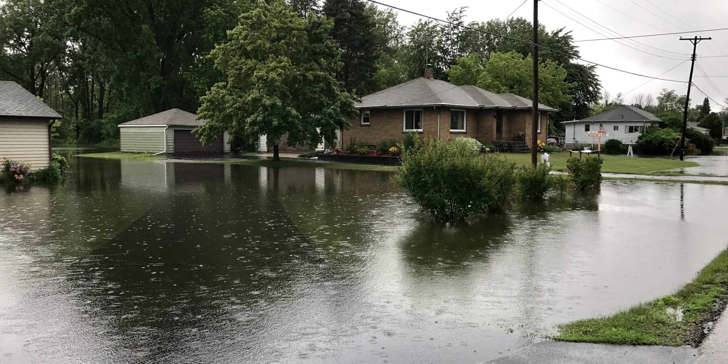 Bay City & Bangor Township, mid-Michigan floods, June 24, 2017